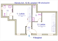 Budapest V. kerület Wohnung (Ziegel) 14