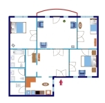 Budapest VII. kerület Wohnung (Ziegel) 20