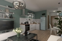 Budapest XI. kerület Wohnung (Ziegel) 3