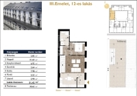 Budapest VII. kerület Wohnung (Ziegel) 8