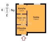 Miskolc Wohnung (Schiebeladen) 13