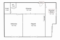 Budapest XIV. kerület 公寓房（砖头） 17