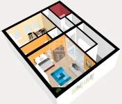 Kismaros Flat (brick) 9