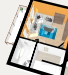 Kismaros 公寓房（砖头） 5