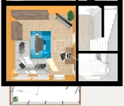 Kismaros 公寓房（砖头） 3