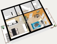 Kismaros 公寓房（砖头） 10