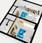 Kismaros 公寓房（砖头） 3