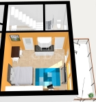 Kismaros 公寓房（砖头） 7