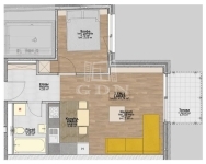 Budapest XIII. kerület 公寓房（砖头） 4