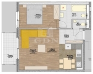 Budapest XIII. kerület 公寓房（砖头） 4