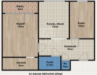 Budapest III. kerület 公寓房（砖头） 15