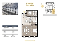 Budapest VII. kerület 公寓房（砖头） 12