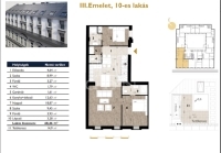 Budapest VII. kerület 公寓房（砖头） 5